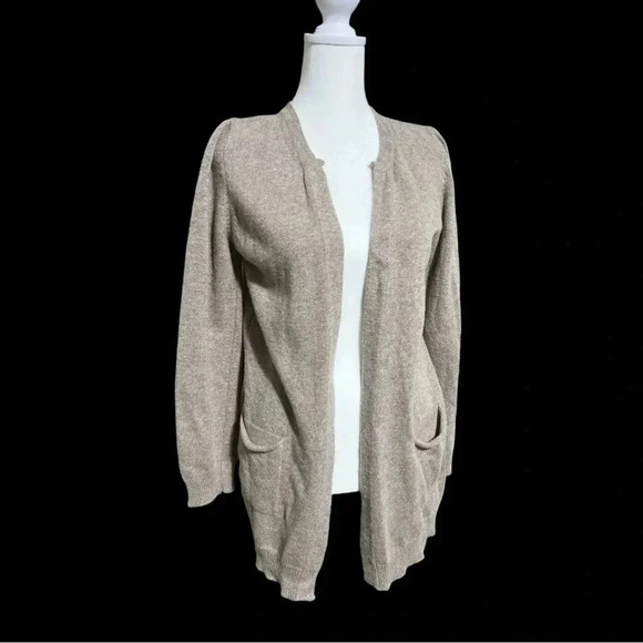 Cashmer Italy Cardigan Tan Color - Picture 1 of 11